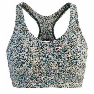 Sage Collective Floral Sports Bra, M, Racerback, Performance wear, Activewear